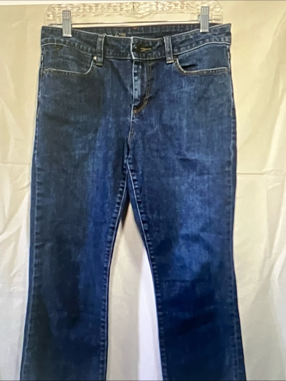 Talbots Indigo Cropped Straight-Leg Jeans